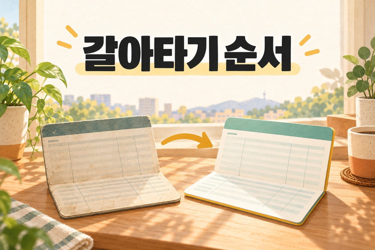 갈아타기 순서